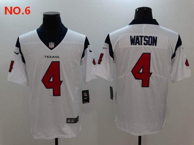 Houston Texans#4 Deshaun Watson Men's Nike Jersey NO.6;